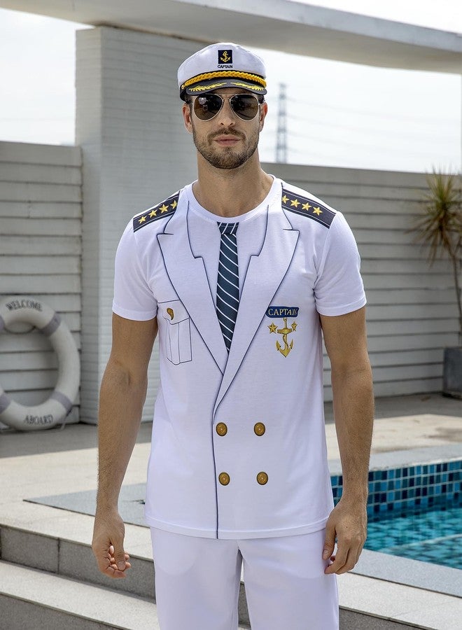 Funny World Men's Yacht Captain Hat - Image 4